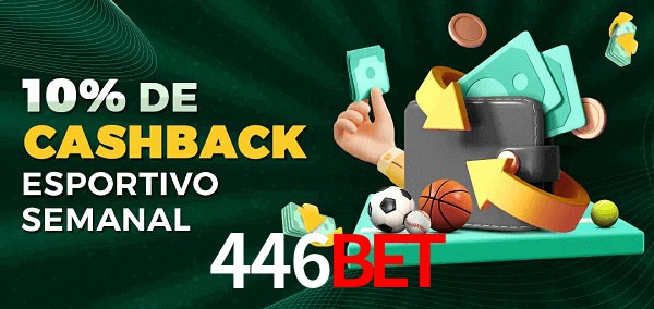 10% de bônus de cashback na 446bet